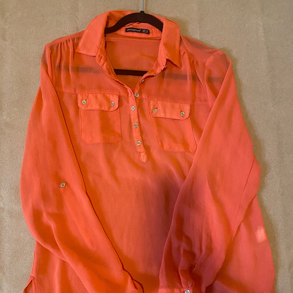 Orange Blouse